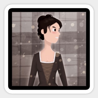 Claire Fraser Sticker